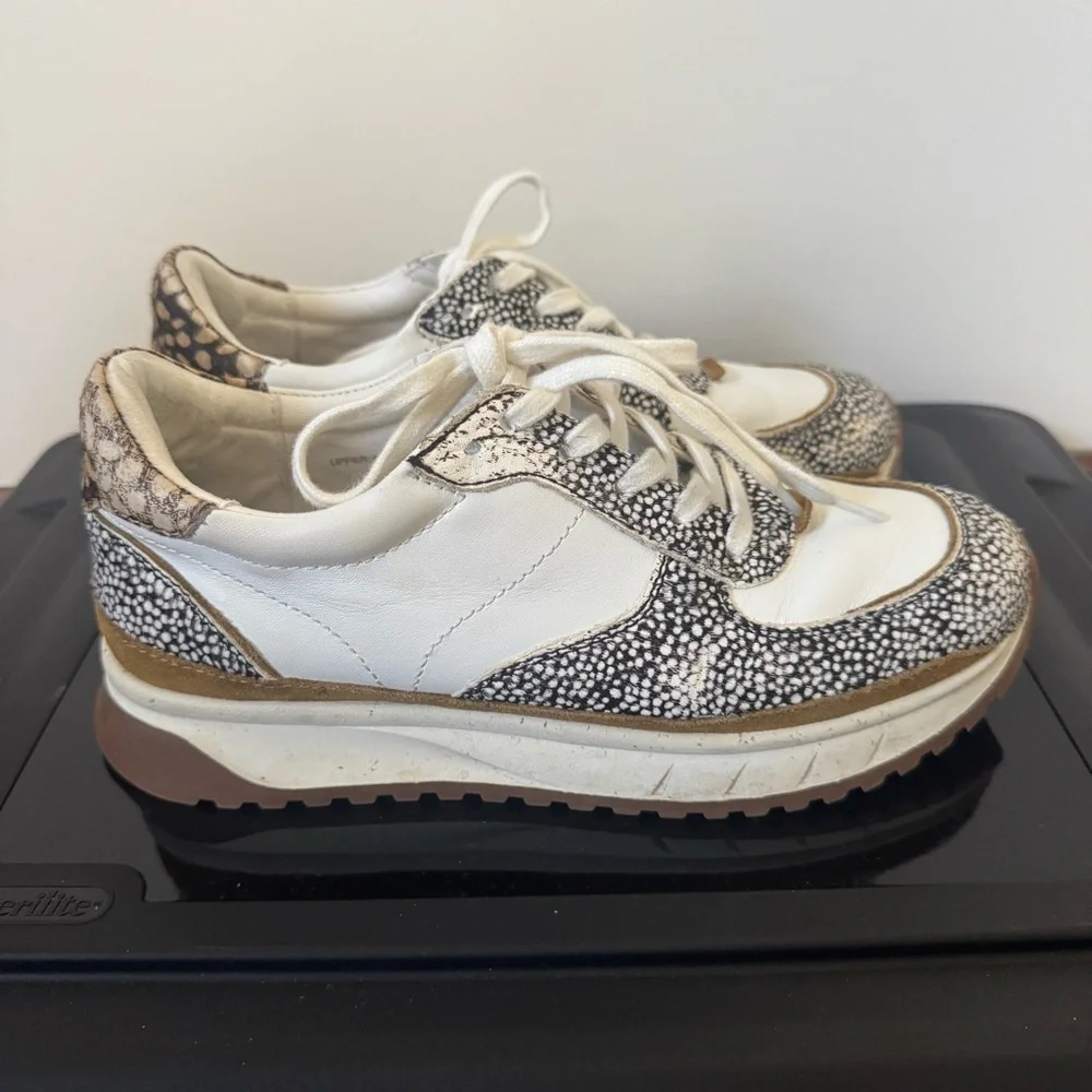 Madewell Women Kickoff Trainer Sneakers Calf Hair size 7.5 - Picture 4 of 6